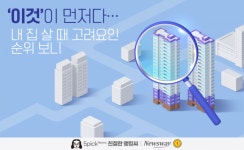 [친절한 랭킹씨]이것이 먼저다…내 집 살 때 고려요인 순위 보니