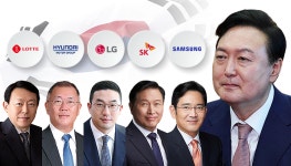 尹 방미…이재용·최태원·정의선 등 재계 총수 '총출동'