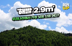 [상식 UP 뉴스]해발 2.9m 우리나라에서 가장 낮은 산은 어디?