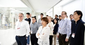 한미약품, 글로벌 제약바이오 전문가 70여명에 평택 바이오플랜트 소개
