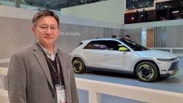 [CES 2024]이승환 현대모비스 상무 제자리 회전하는 e코너시스템, GM과 비교불가