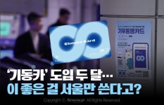 [카드뉴스]기동카 도입 두 달…이 좋은 걸 서울만 쓴다고?