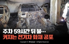 [카드뉴스]주차 59시간 뒤 불…커지는 전기차 화재 공포