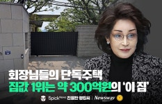 [친절한 랭킹씨]회장님들의 단독주택…집값 1위는 약 300억원의 이 집