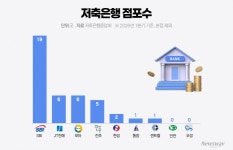영업점 없는데 은행대리 지정…저축은행 절반 '점포 0~1곳'