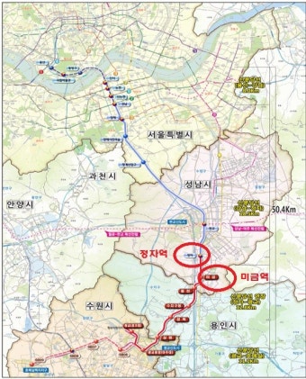 신분당선 미금역, 28일 개통 목전
