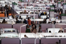 프레미에르비죵 파리, 현장 전시회도 인파 몰려