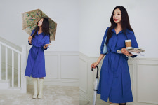오락가락 날씨에... 올리비아로렌, 장마철 데일리룩 선봬