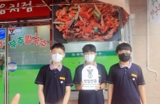 신탄진중 1학년 학생들, 지역상인 위한 맛집 지도 제작 화제