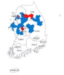 전국 38개 시·군 산사태 예보 발령