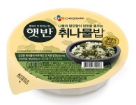 CJ제일제당, 100% 국내산 취나물 넣은 햇반 취나물밥 출시