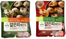 이제껏 없던 만두...풀무원, 얇은피꽉찬속 만두 냉동만두 시장 신흥 강자