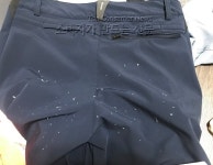 아이더 등산바지 첫 세탁후 하얀 보풀 바글바글...책임 공방