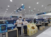 롯데하이마트, 서울 월드타워점서 MWC 출품 중소·스타트업 혁신상품 전시