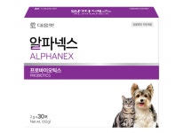 대웅펫, 노령 반려동물 장 건강 개선제 알파넥스 출시