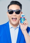 동아오츠카, 나랑드사이다 모델로 싸이 발탁