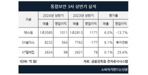 SK쉴더스 영업익 급증하며 흑자전환, KT텔레캅 영업익↑...에스원 매출↑