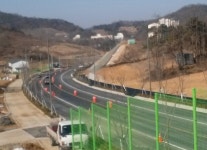아산 용화동 남부순환도로 개통