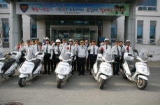 천안동남경찰, 오토바이 순찰대 운영