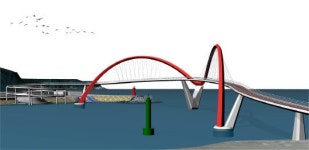 태안 안흥 내항에 아치형 인도교 설치