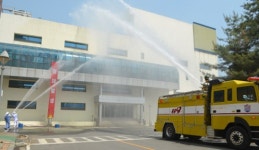 롯데웰푸드주식회사천안공장 | 롯데푸드 천안공장 소방방재 훈련