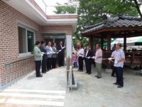 보령 천북면 장은2리 경로당 준공기념식