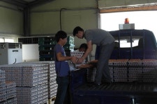 김영식 예산농장 대표 계란 1800판 기부