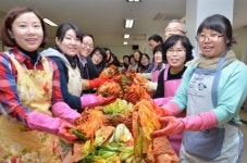 경로당에 김장김치 전달
