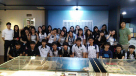 대전 전민고 신문박물관 견학