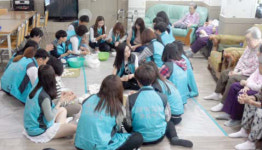 대덕대 사회복지과 요양시설 경로잔치