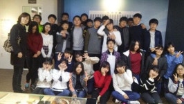 대전 괴정중 신문박물관 견학