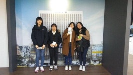 대전관저고 학생들 신문박물관 견학