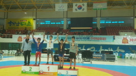 논산 기민중 전국레슬링대회 金1·銅2