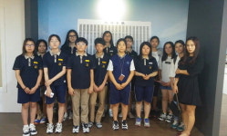 대전 송강중 동아리 신문박물관 견학