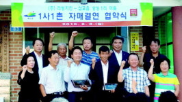 예산 상성1리-리빙키친 1사1촌 자매결연