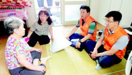 한화토탈봉사단, 밑반찬 배달 봉사
