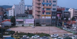 아산 도심 충북도 소유 토지 말썽
