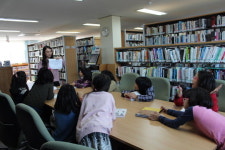 금산도서관, 용문초 1일 도서관 체험