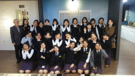 삼천중, 신문박물관 견학