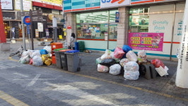 지저분한 대전 궁동 대학로… 환경개선 효과 미미