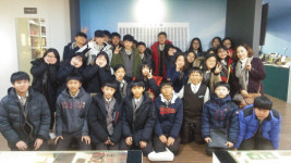 대전 진잠중학교 신문박물관 견학