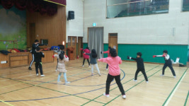 옥천 청성초등학교 방학중 돌봄 체육교실 인기