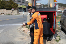 서산소방서, 소방사각지대 호스릴소화전 설치