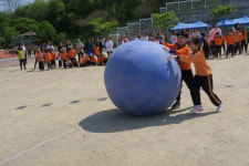 옥천 장야초등학교 한마당운동회 열어