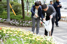 유성구, 온천축제 앞두고 대청소 실시