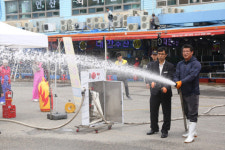 보령소방서, 대천항 수산물 시장 119안전체험장 운영