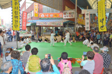 충주시립택견단, 옛 택견판 재현