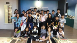 대전 구봉중 신문박물관 견학