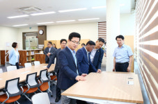 허태정 유성구청장, 구즉도서관 현장 점검