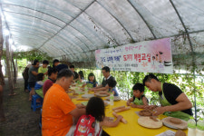 금산군 아빠와 함께 도자기 만들기 체험 호응